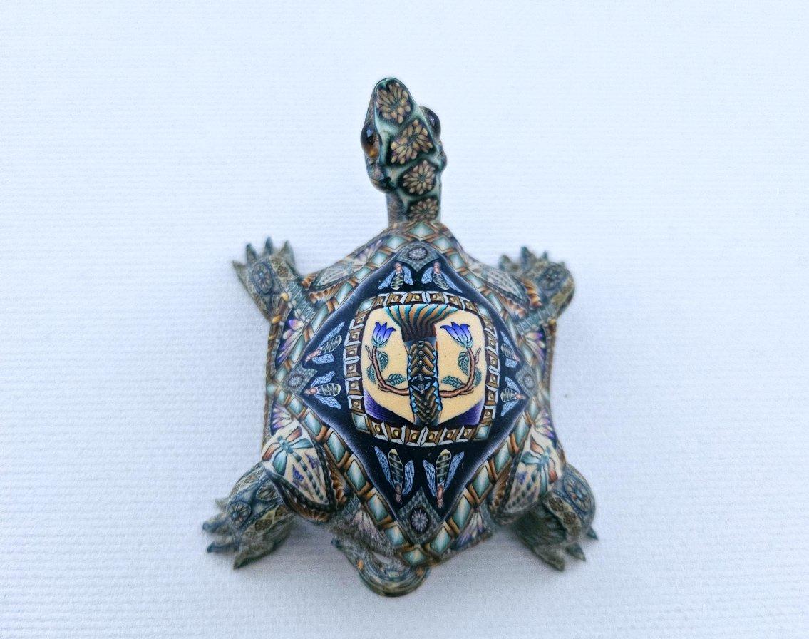 Turtle Sculpture by Jon Stuart Anderson, signed and dated For Sale 1