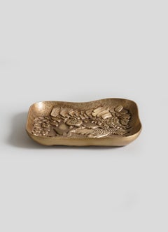 Turtle & Swans Trinket Tray in Brass, Viya by Vikram Goyal