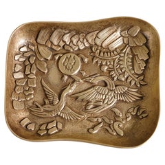 Turtle & Swans Trinket Tray in Brass, Viya by Vikram Goyal