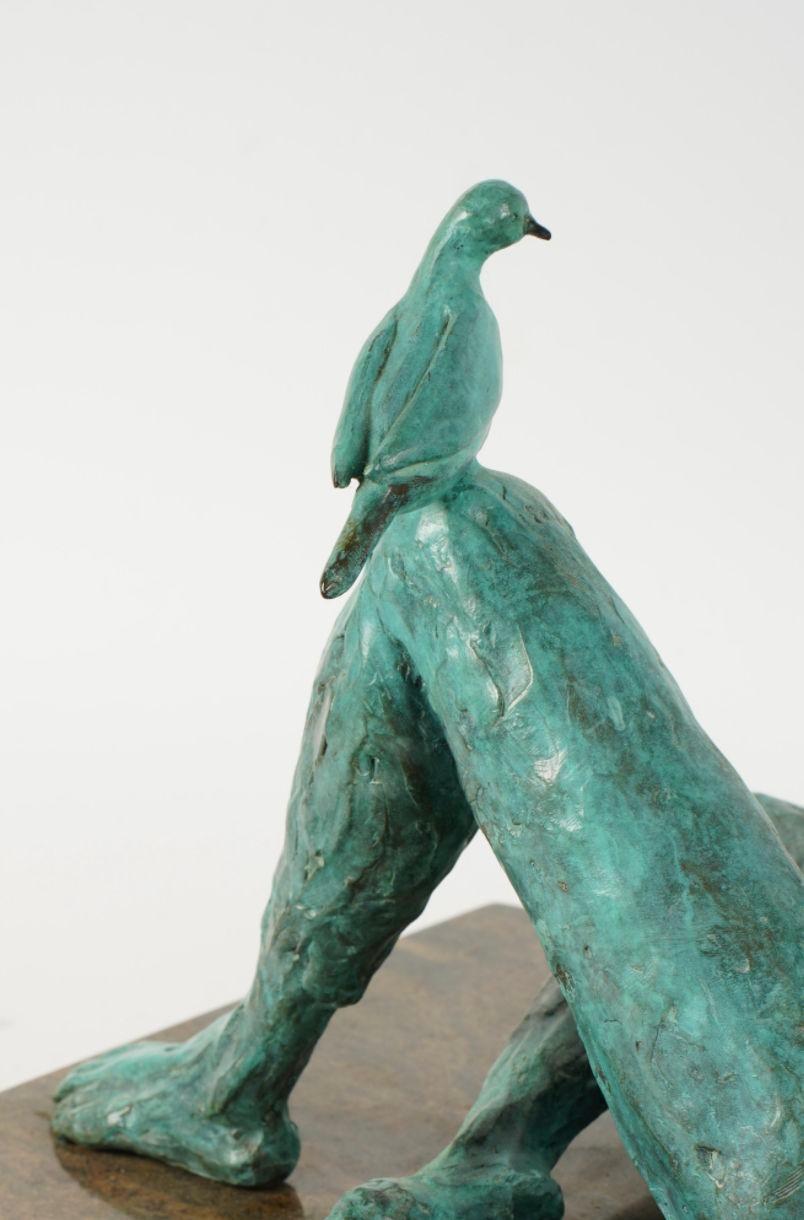 XXI secolo e contemporaneo Scultura in bronzo patinato 