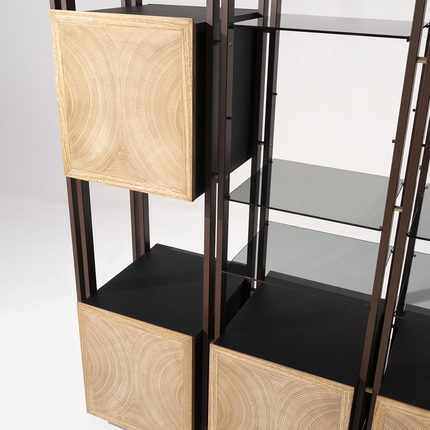 Hand-Crafted Tury Bookcase Tribeca Collection by Marco and Giulio Mantellassi