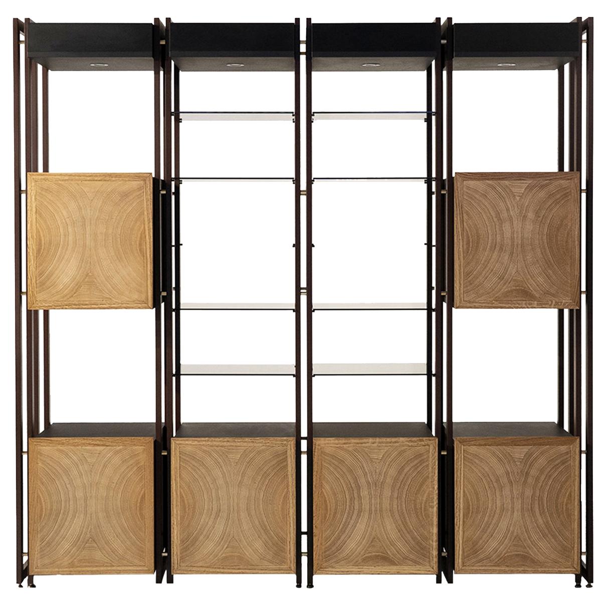 Tury Bookcase Tribeca Collection by Marco and Giulio Mantellassi
