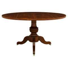 Tuscan 18th century Walnut tilt top center/dining table