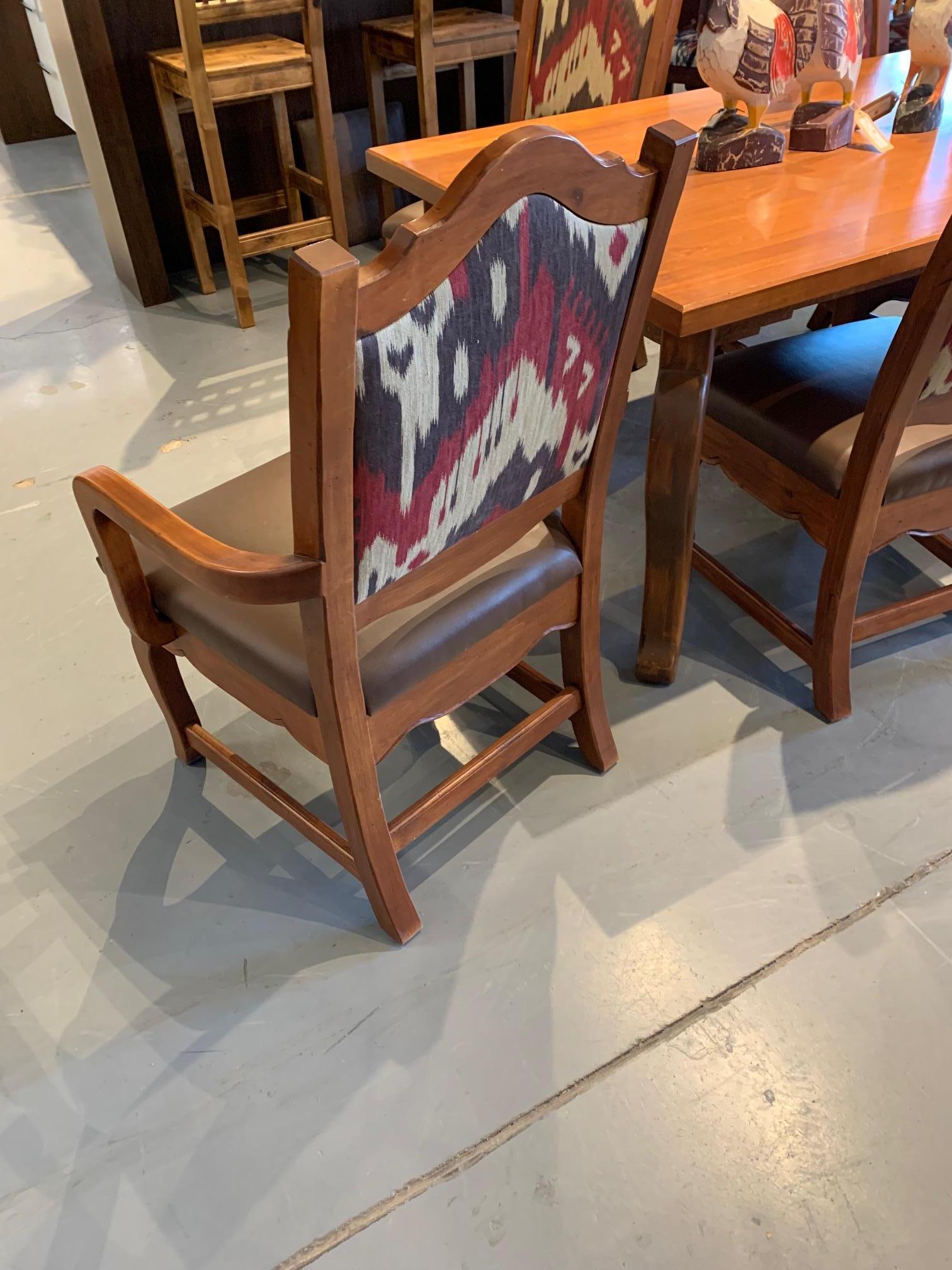 American Tuscan Dining Side Chair Set For Sale