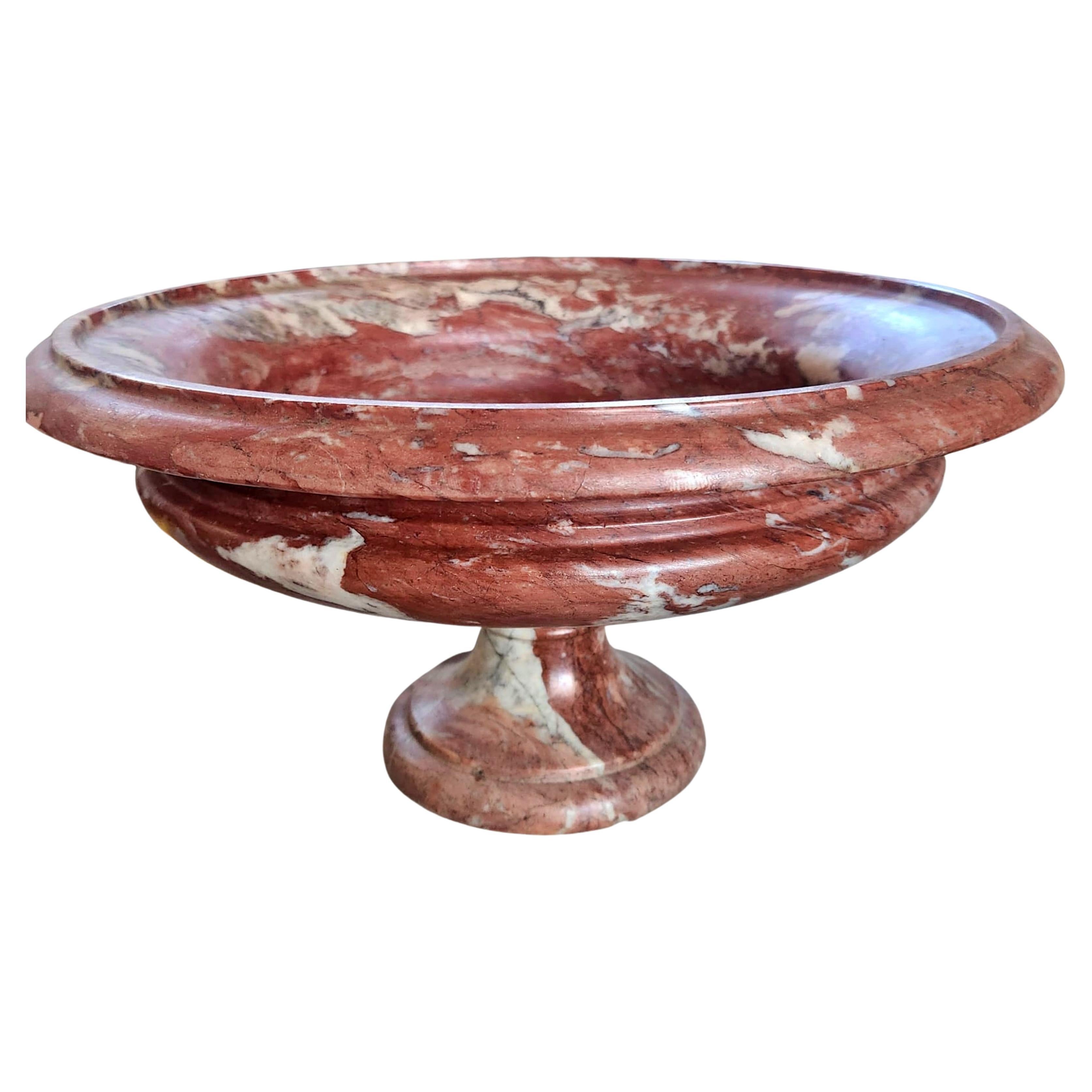 Tuscan RED MARBLE CUP late 19th Century For Sale