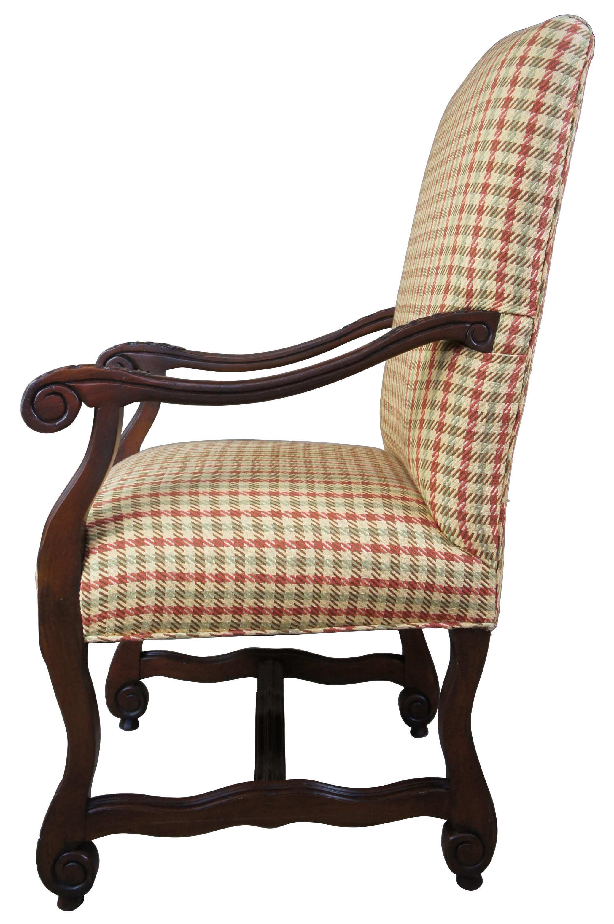 houndstooth dining chair