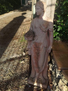 Tuscan Terracotta Statue - 125 cm