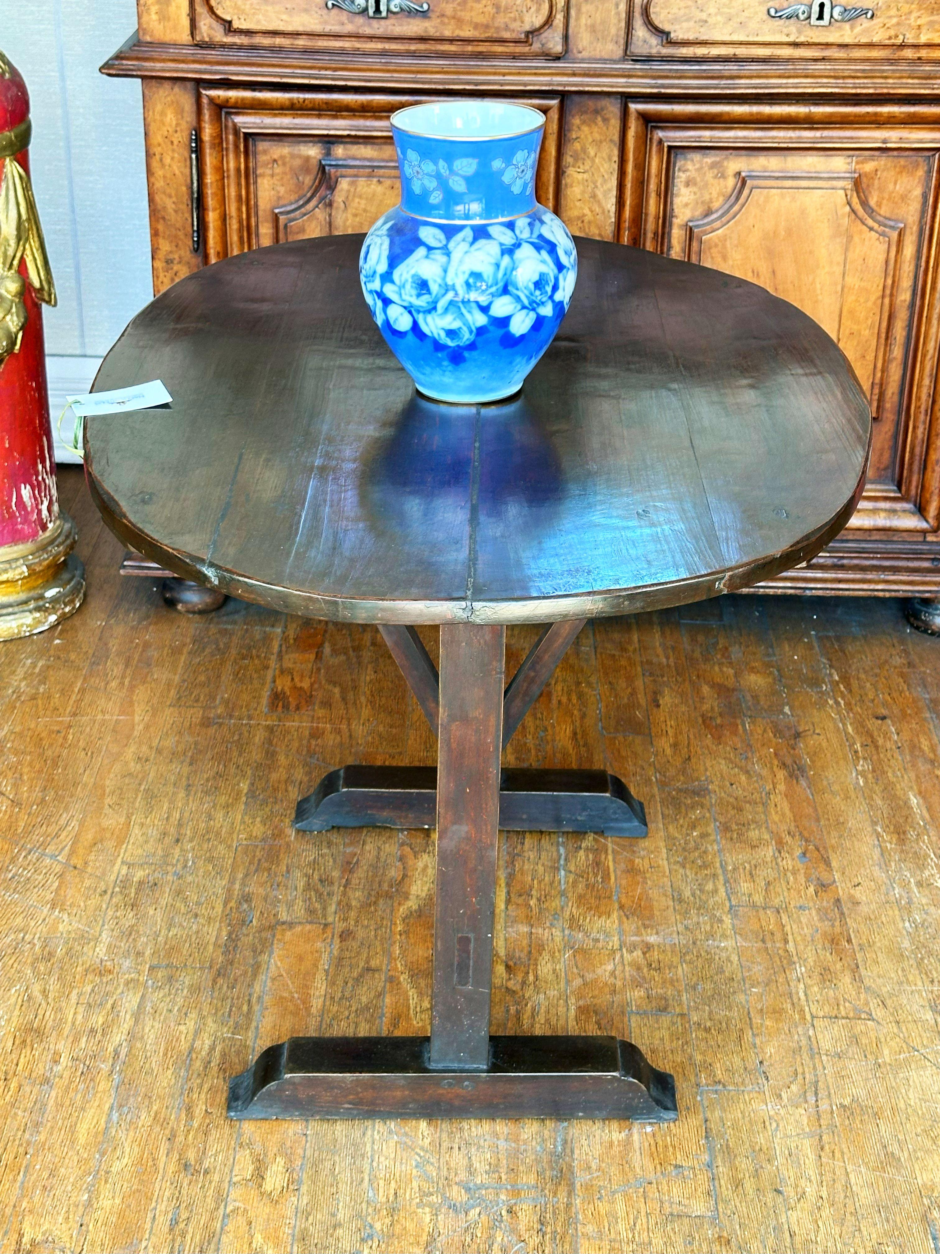 Tuscan Trestle Table, circa 1720 For Sale 1