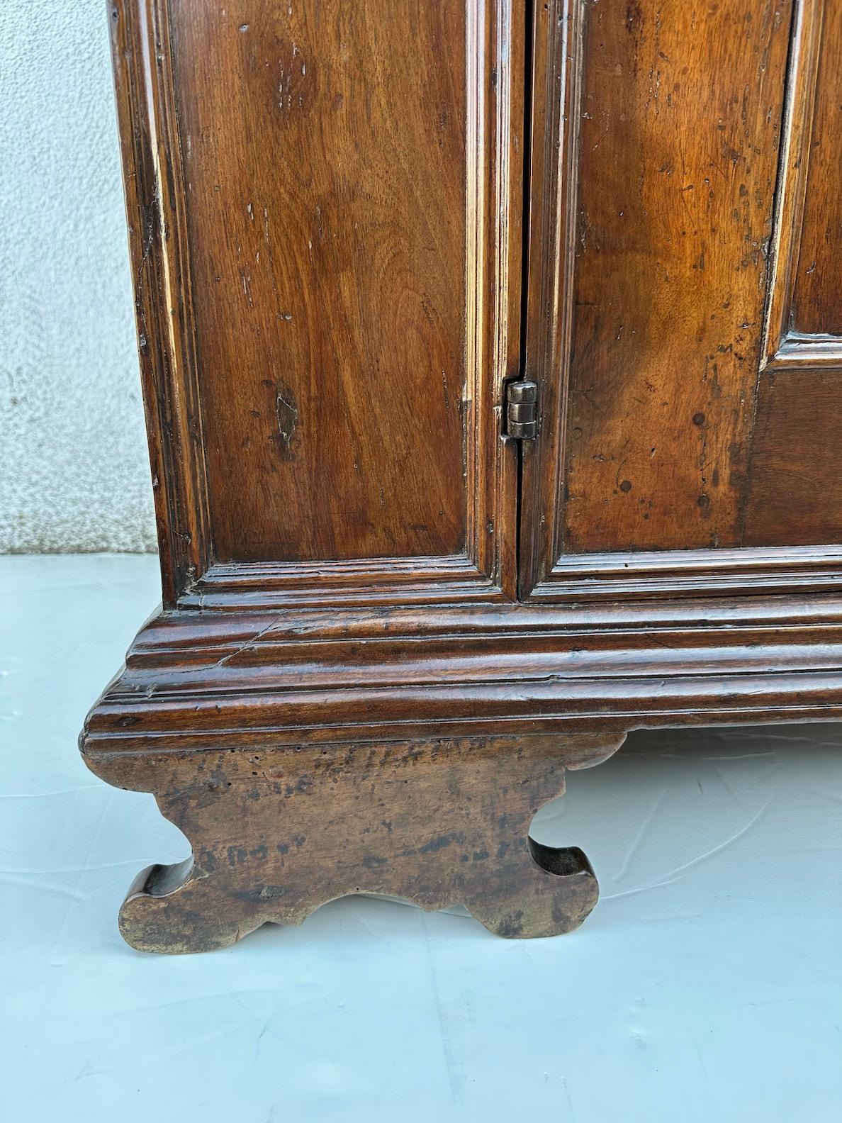 Tuscan Walnut Buffet In Good Condition For Sale In Newport Beach, CA