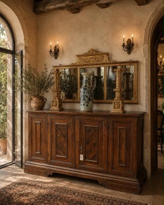 Tuscan Walnut Credenza, circa 1700