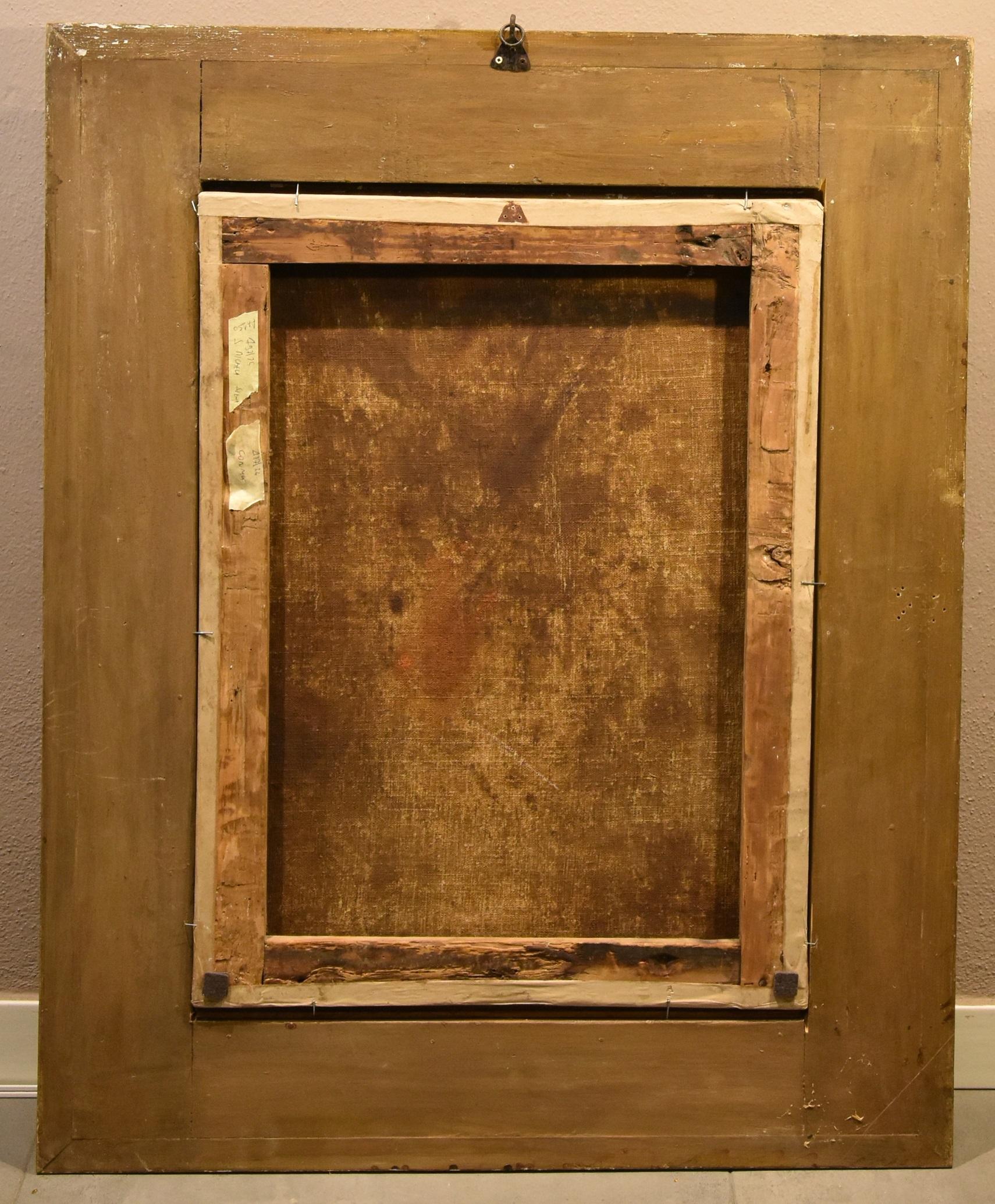 San Miguel Arcángel escuela Toscana Siglo XVI Pintura Óleo sobre lienzo Italia en venta 10