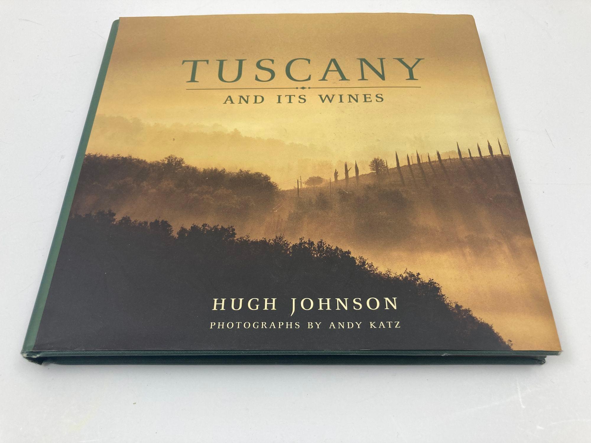Tuscany and Its Wines By Hugh Johnson hardcover book 2000.
Join world-renowned wine writer Hugh Johnson in this beautiful homage to Tuscany.
Experience its history, landscapes, towns, villages, people, cuisine, and above all, its wines and vineyards