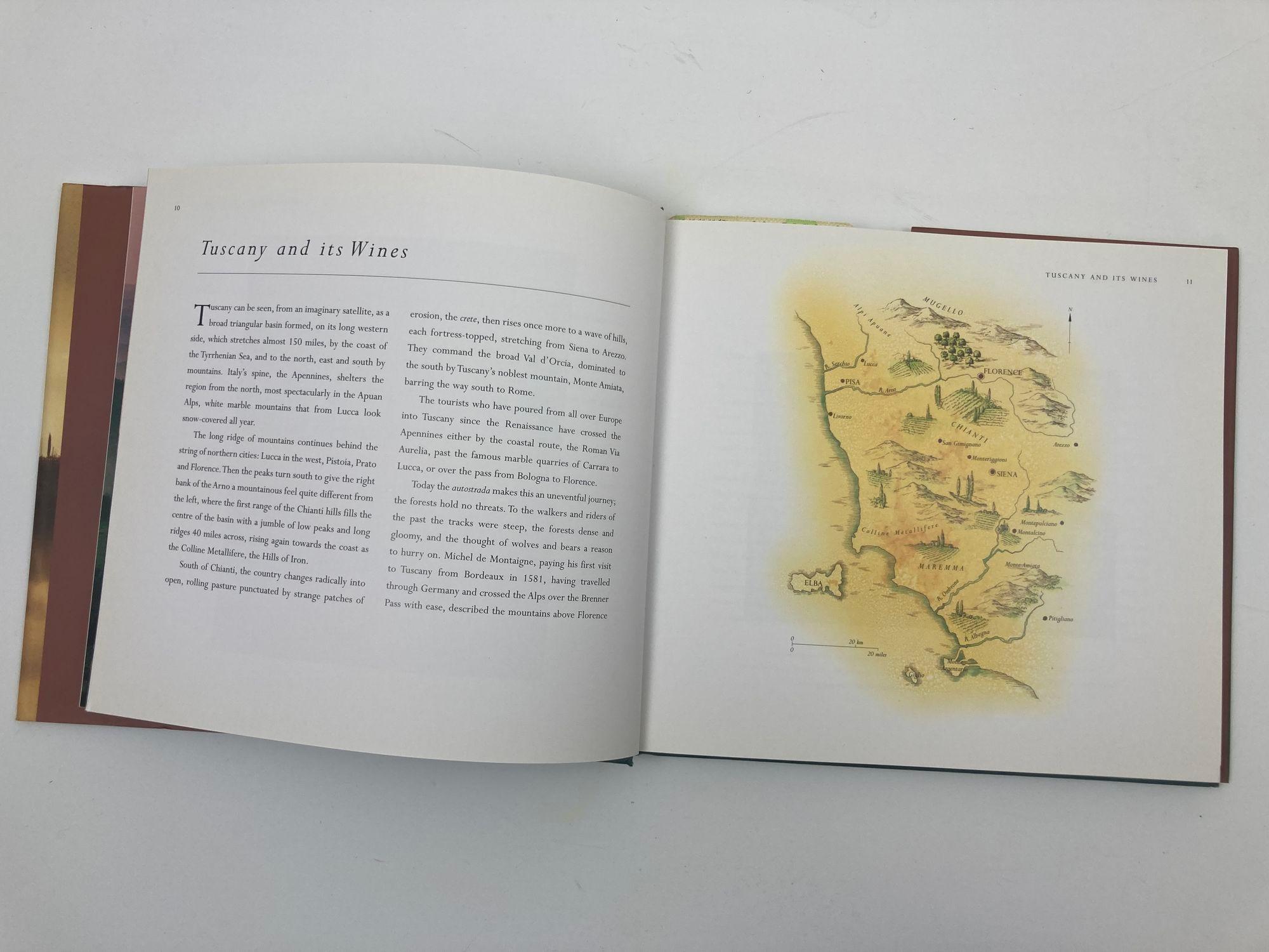 Tuscany and Its Wines by Hugh Johnson Livre à couverture rigide 2000 en vente 1