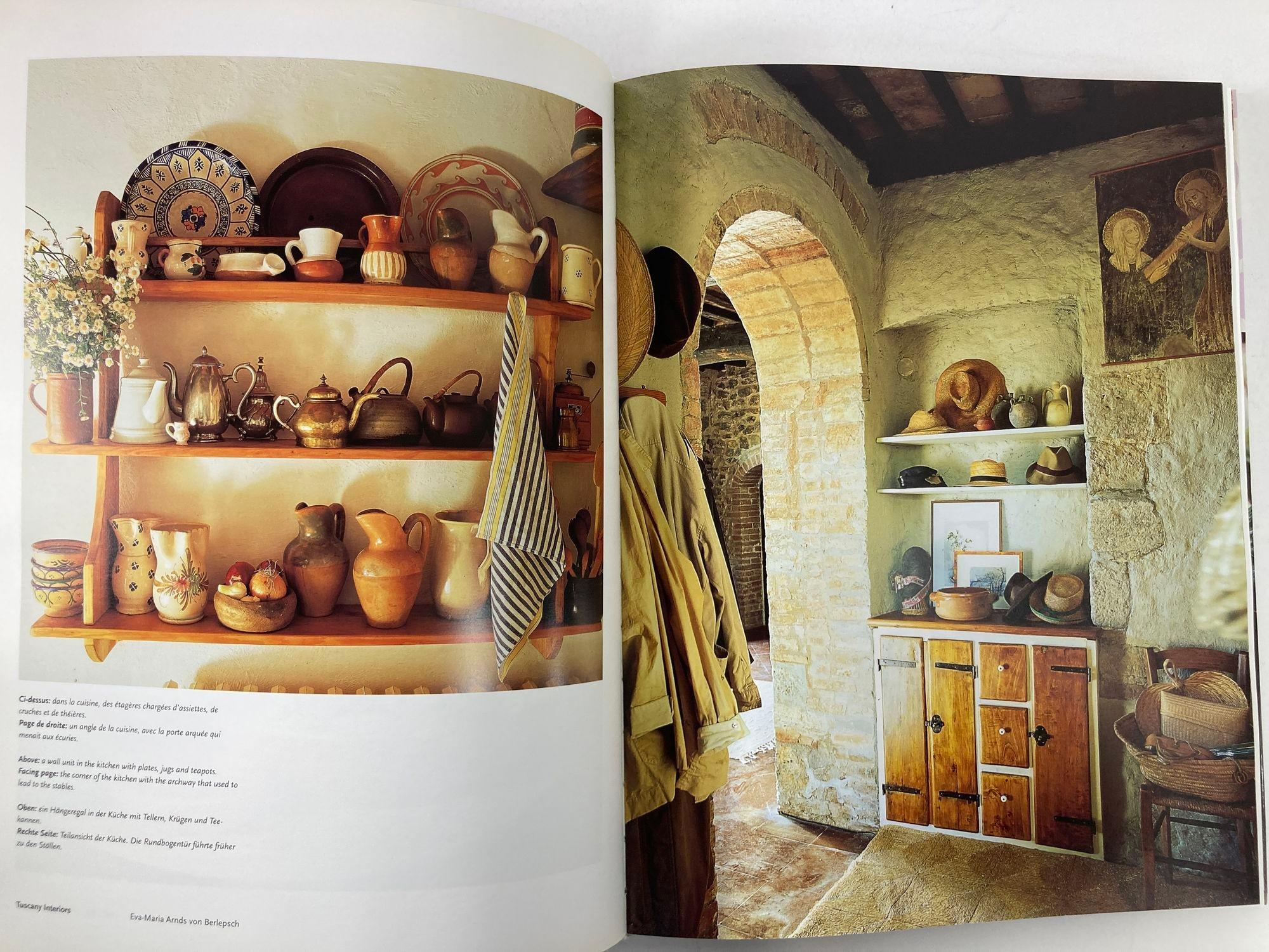 Tuscany Interiors Hardcover Book by Paolo Rinaldi For Sale 5