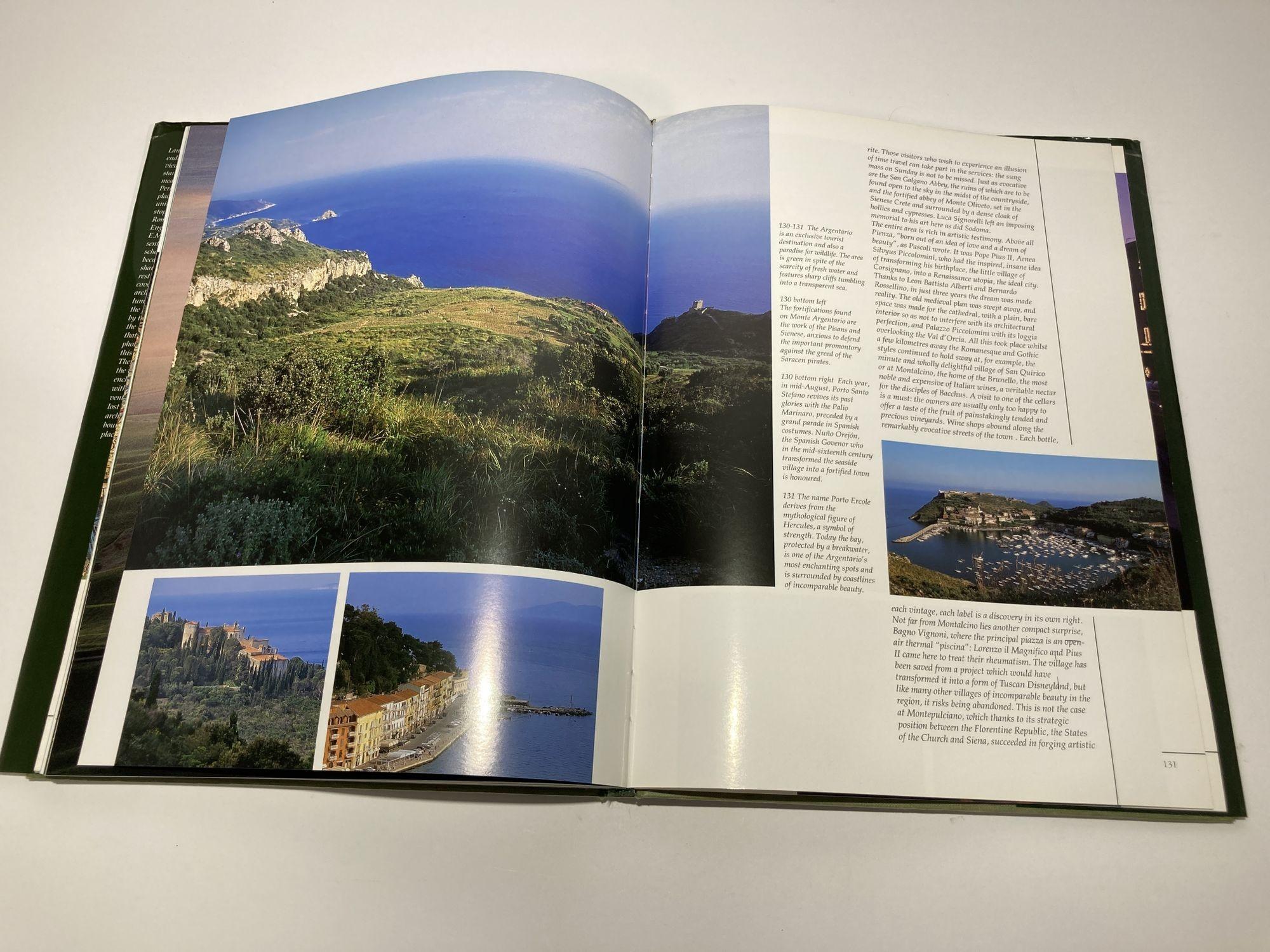 Tuscany: Landscape of Art and Beauty Chiara Libero Hardcover Book 1995 5