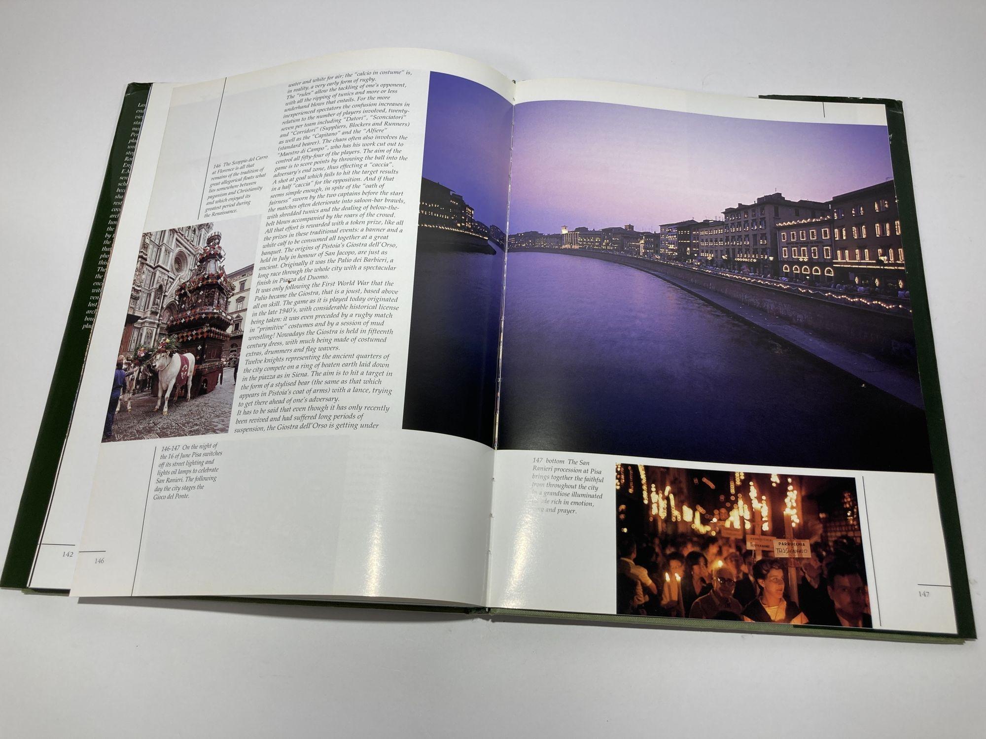 Tuscany: Landscape of Art and Beauty Chiara Libero Hardcover Book 1995 6