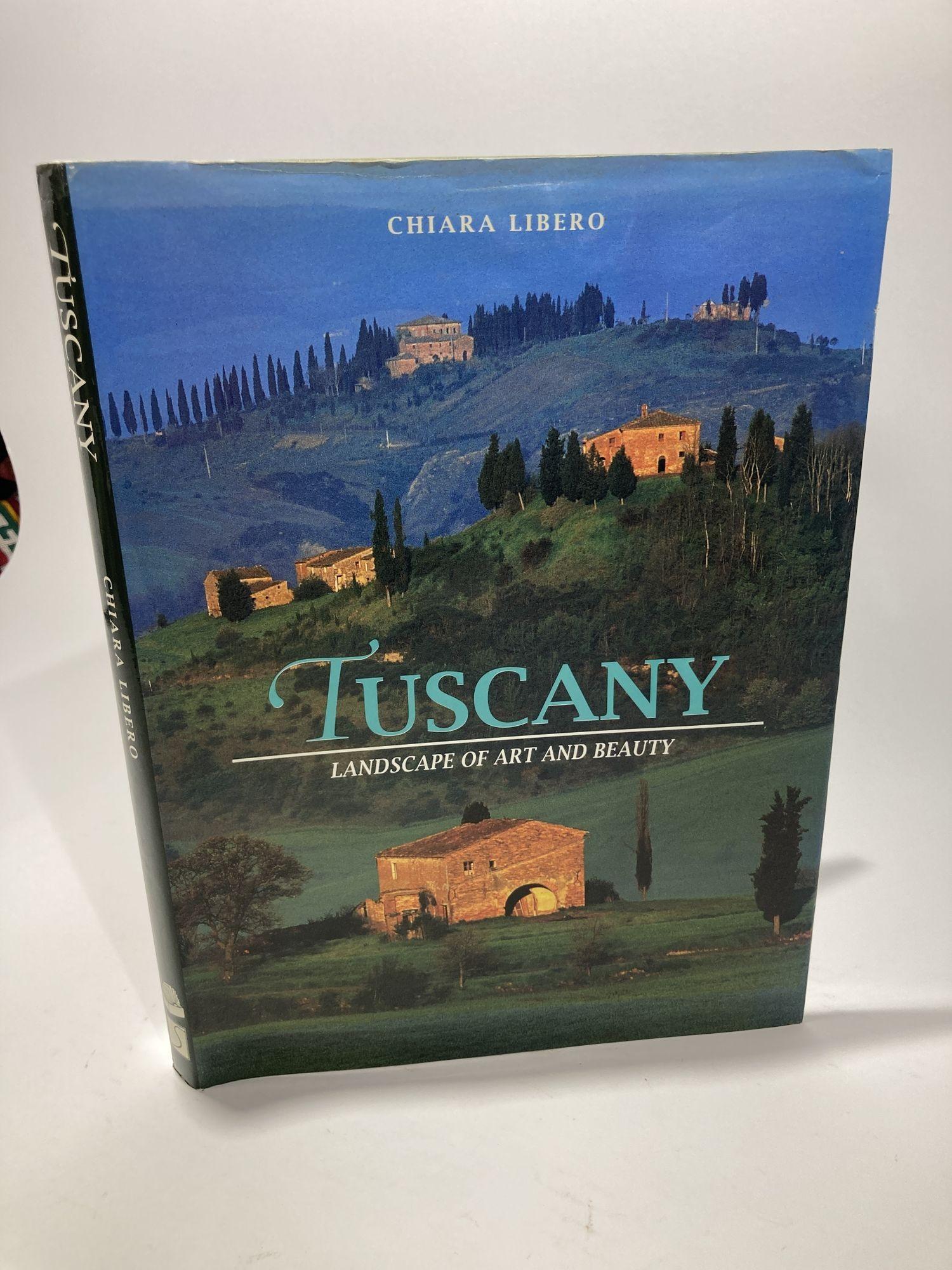 Italian Tuscany: Landscape of Art and Beauty Chiara Libero Hardcover Book 1995