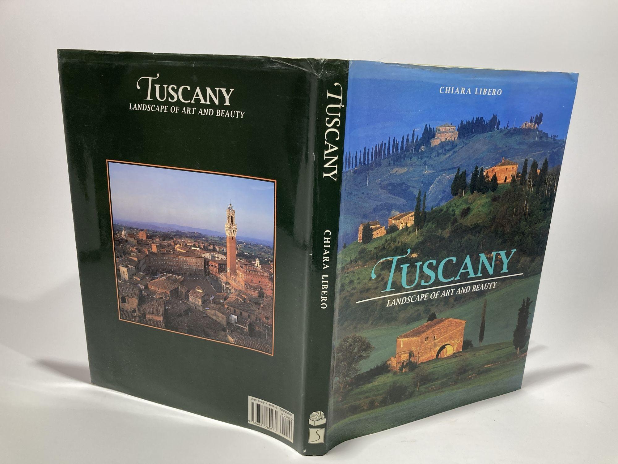 Tuscany: Landscape of Art and Beauty Chiara Libero Hardcover Book 1995 In Good Condition In North Hollywood, CA