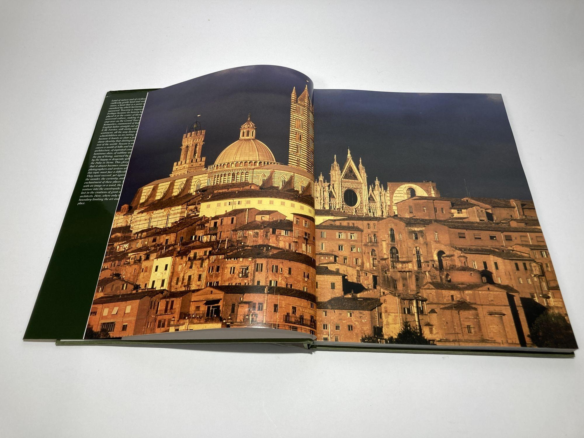 Tuscany: Landscape of Art and Beauty Chiara Libero Hardcover Book 1995 1