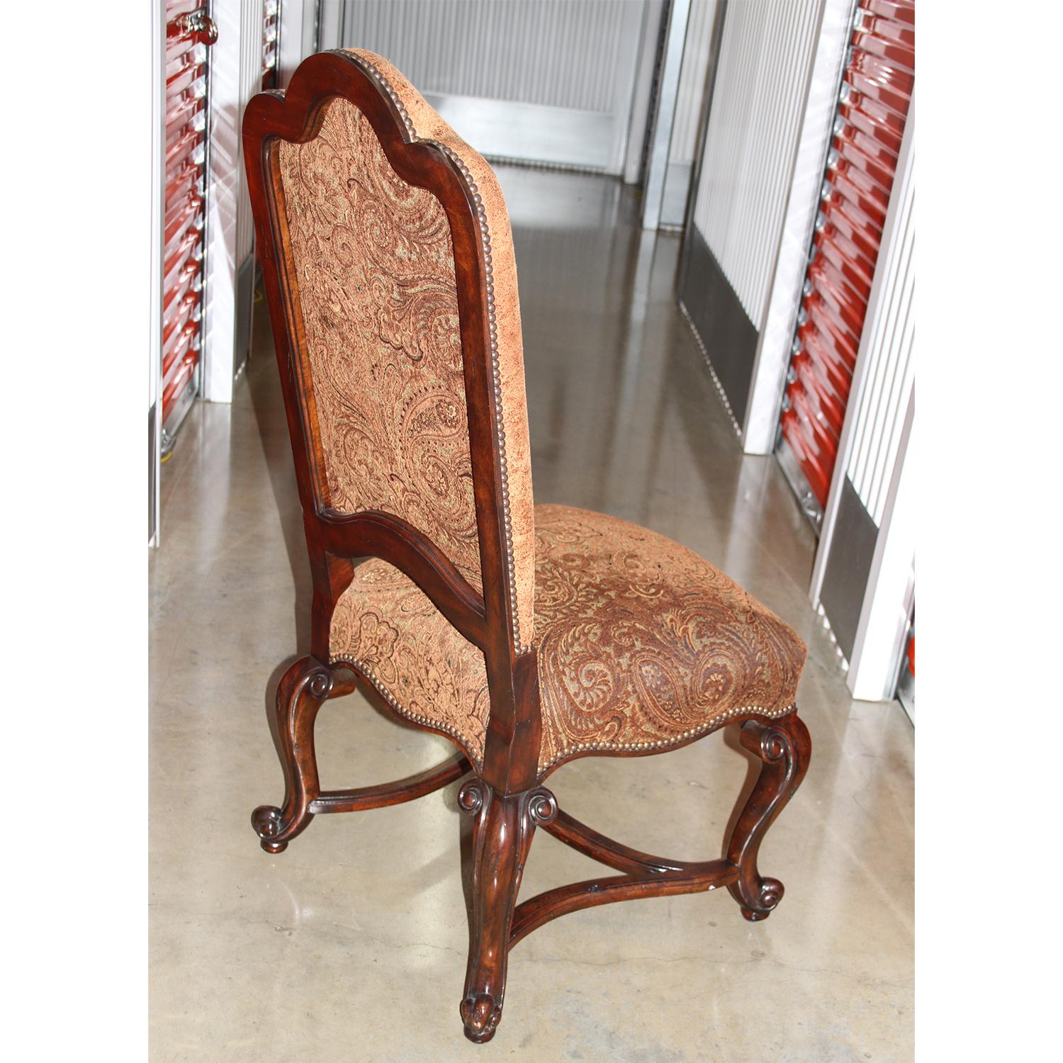 North American Tuscon Style Dining Chairs Set of 6 For Sale