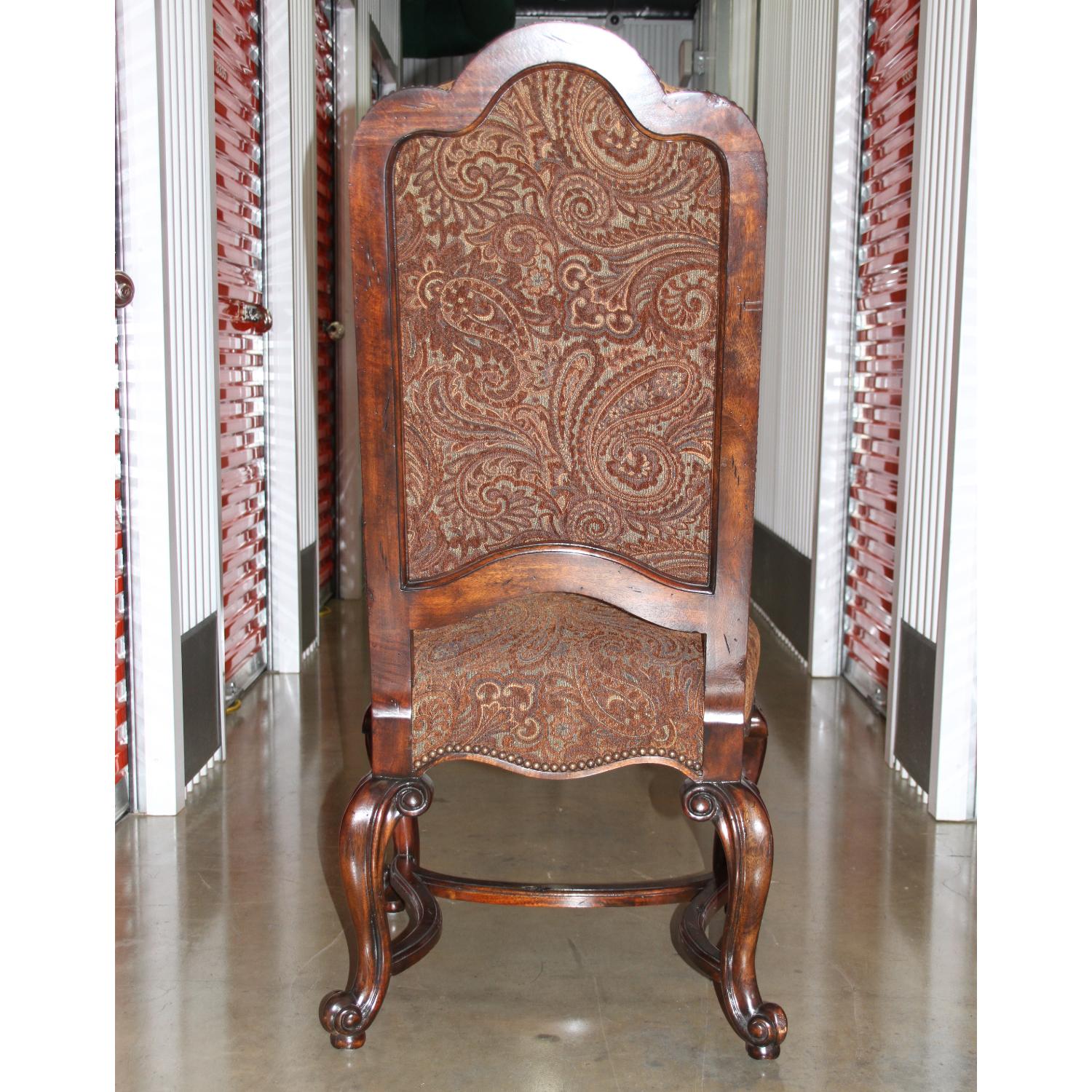 Tuscon Style Dining Chairs Set of 6 In Fair Condition For Sale In Pasadena, TX