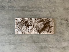 Conjunto de 2 cuadros / Pigmento natural sobre lienzo, madera de pino, conceptual