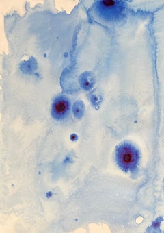 Set di 2 pezzi originali di Espressionismo astratto, Paesaggi e paesaggi marini