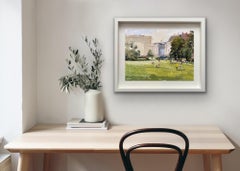 Greenpark, London, Traditional Cityscape Painting, Contemporary London Painting