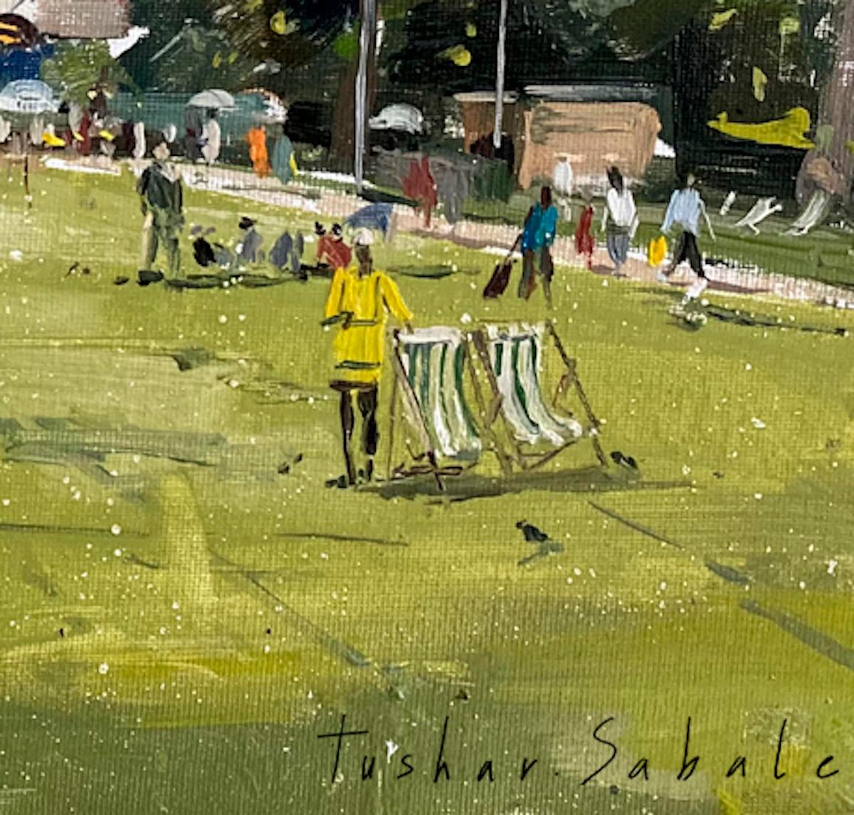 Dipinto in una giornata estiva a Greene park, Londra - Plein air, All prima!
Scopri le nuove opere di Tushar Sabale disponibili per l'acquisto online e nella nostra galleria d'arte di Wychwood Art. Tushar Sabale è un pluripremiato artista britannico