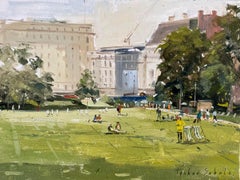 Greenpark, London, Traditional Cityscape Painting, Contemporary London Painting