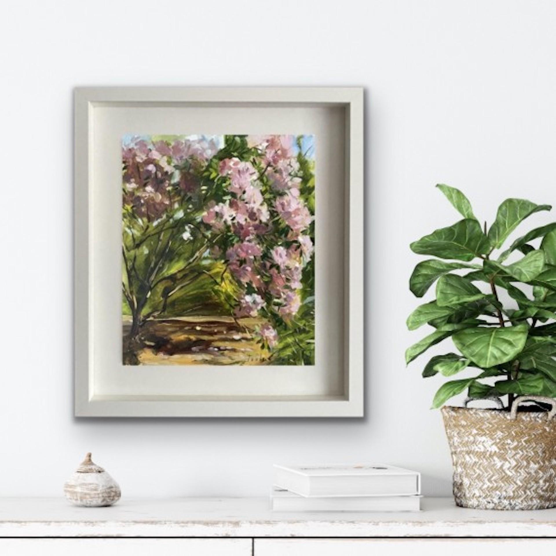 Pink Rhododendron by Tushar Sabale [2021]
Original
Oil on board
Image size: H:30 cm x W:25 cm
Complete Size of Unframed Work: H:30 cm x W:25 cm x D:1cm
Framed Size: H:43 cm x W:38 cm x D:3cm
Sold Framed
Please note that insitu images are purely an