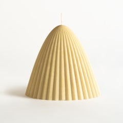 Tusk Candle, Small, Natural Beeswax