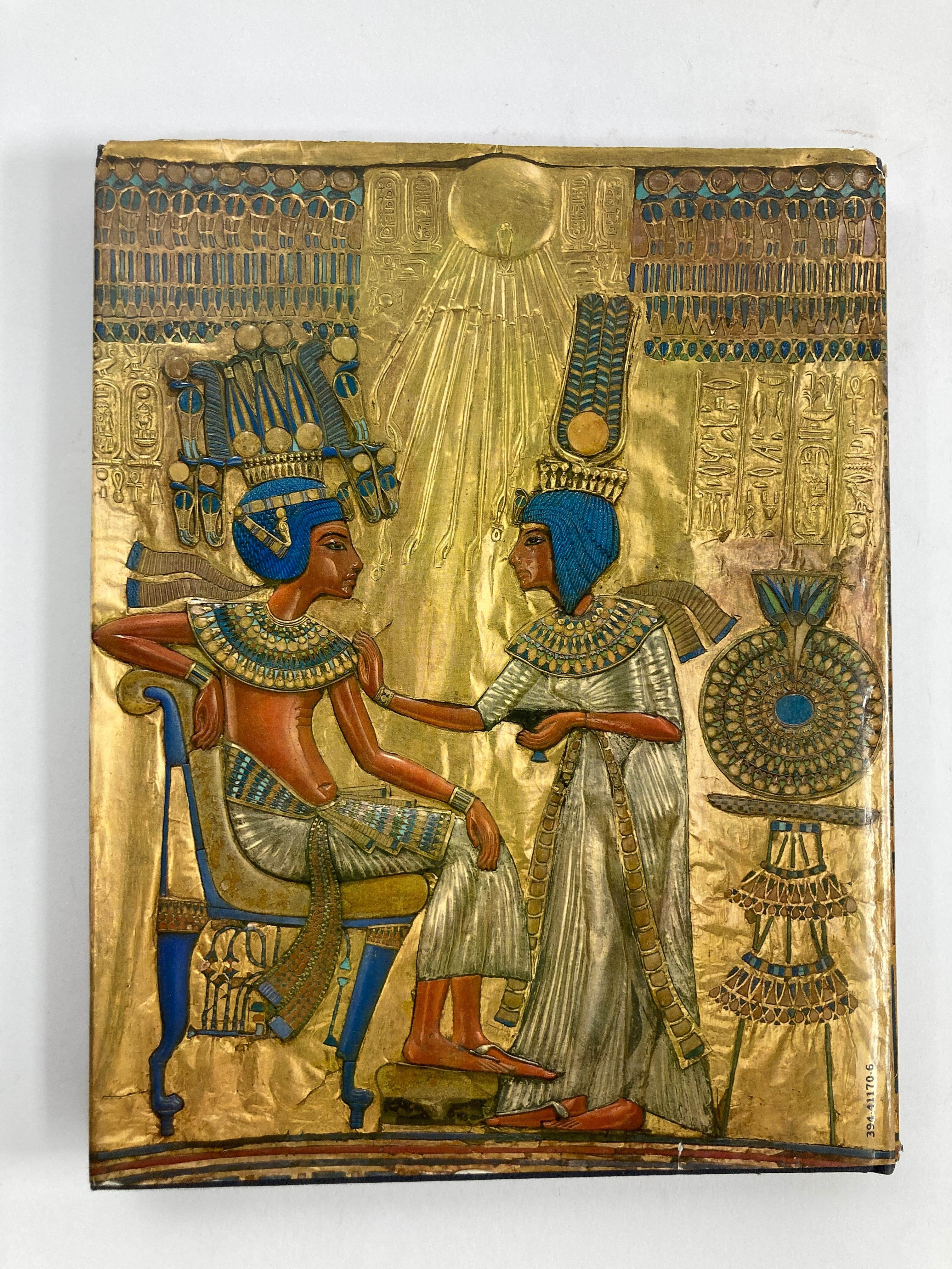 Brown Tutankhamun: His Tomb and Its Treasures Hardcover Book For Sale