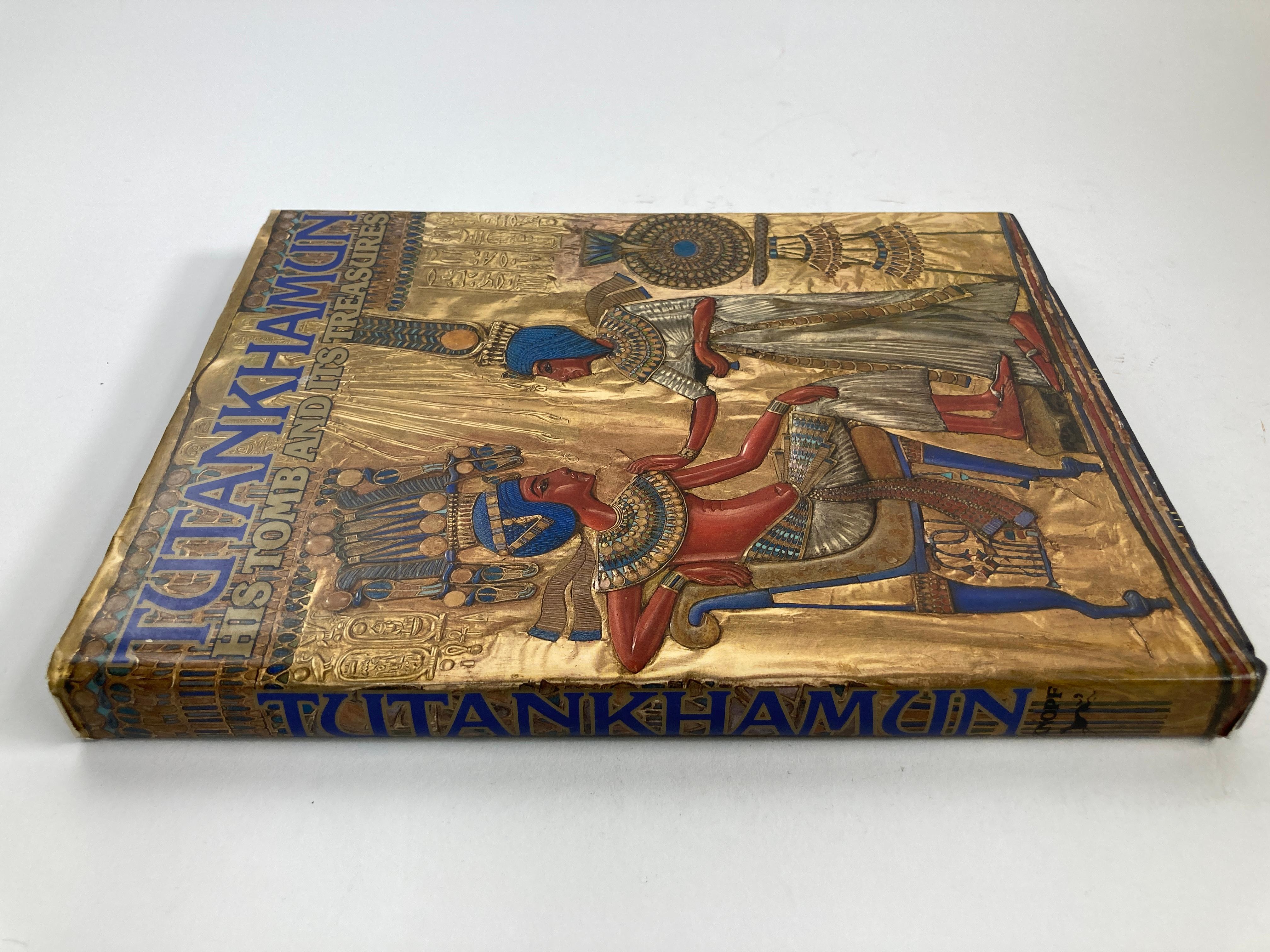 Tutankhamun: His Tomb and Its Treasures Hardcover Book In Good Condition For Sale In North Hollywood, CA