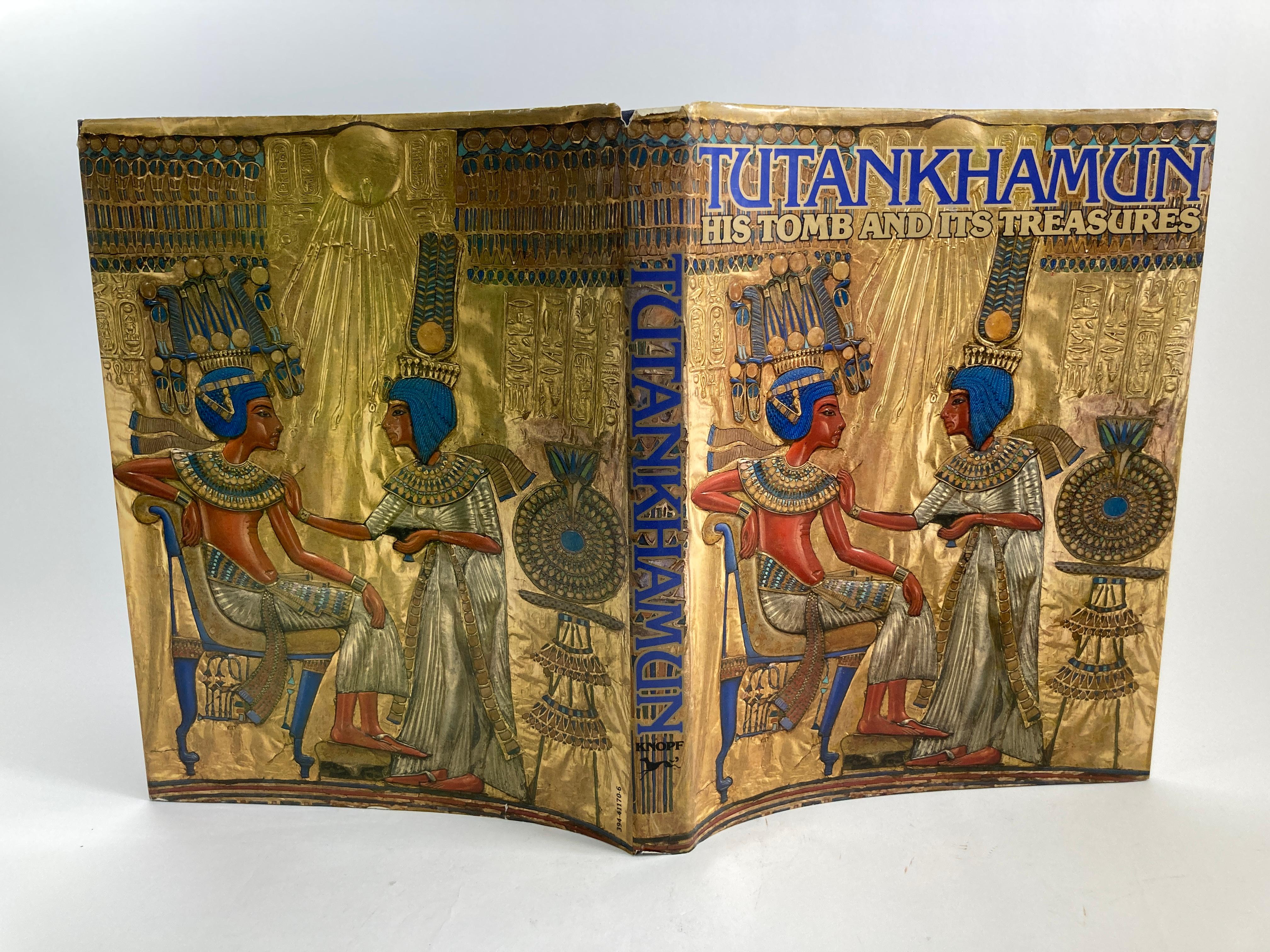 Tutankhamun: His Tomb and Its Treasures Hardcover Book For Sale 1