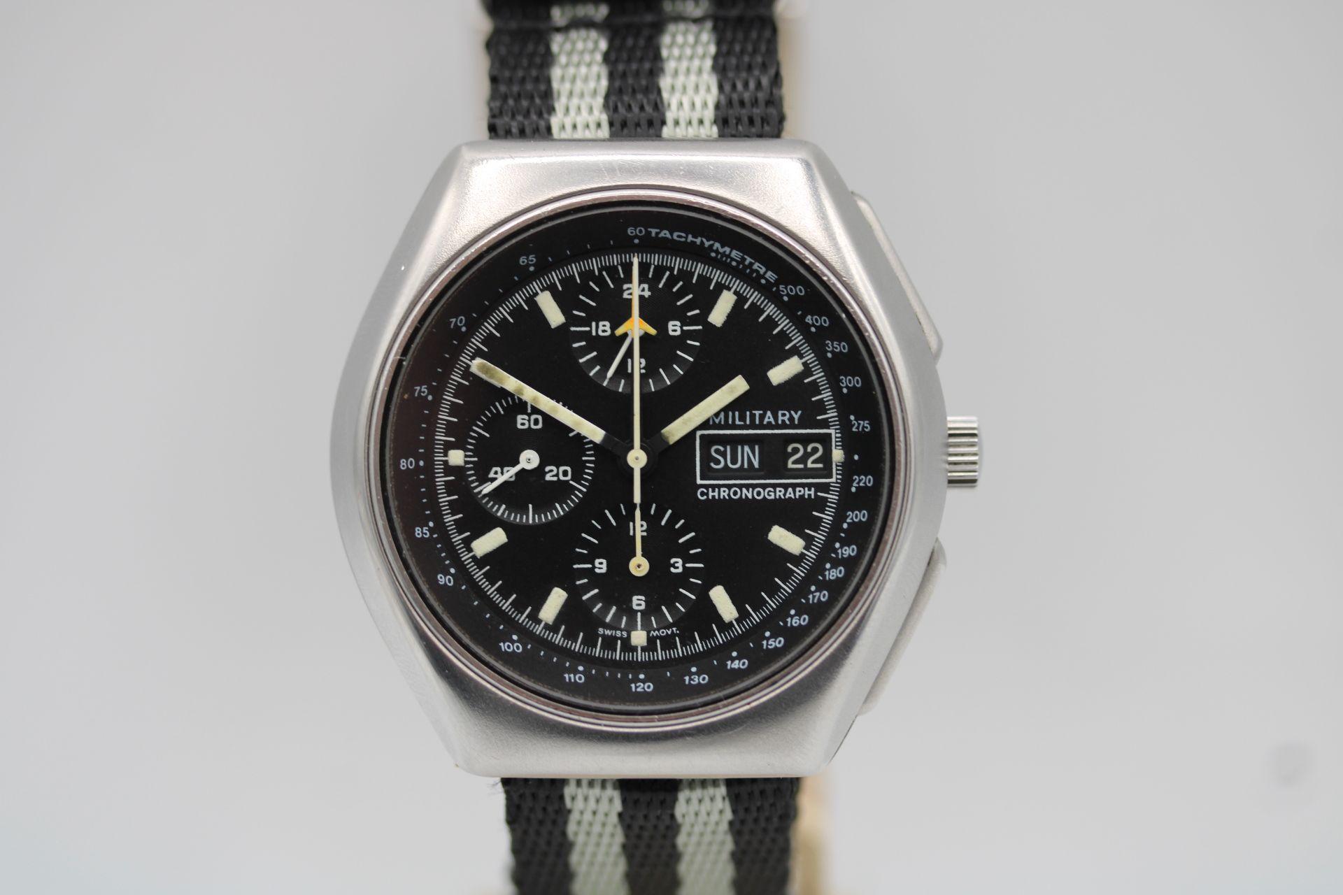 The Tutima Military Chronograph 798 was produced with Nato Air Forces in mind in particular the German Air Force. Some consider this Tutima to be the last of the true Pilots watches made specifically for use by pilots.

It’s hard to date this Tutima