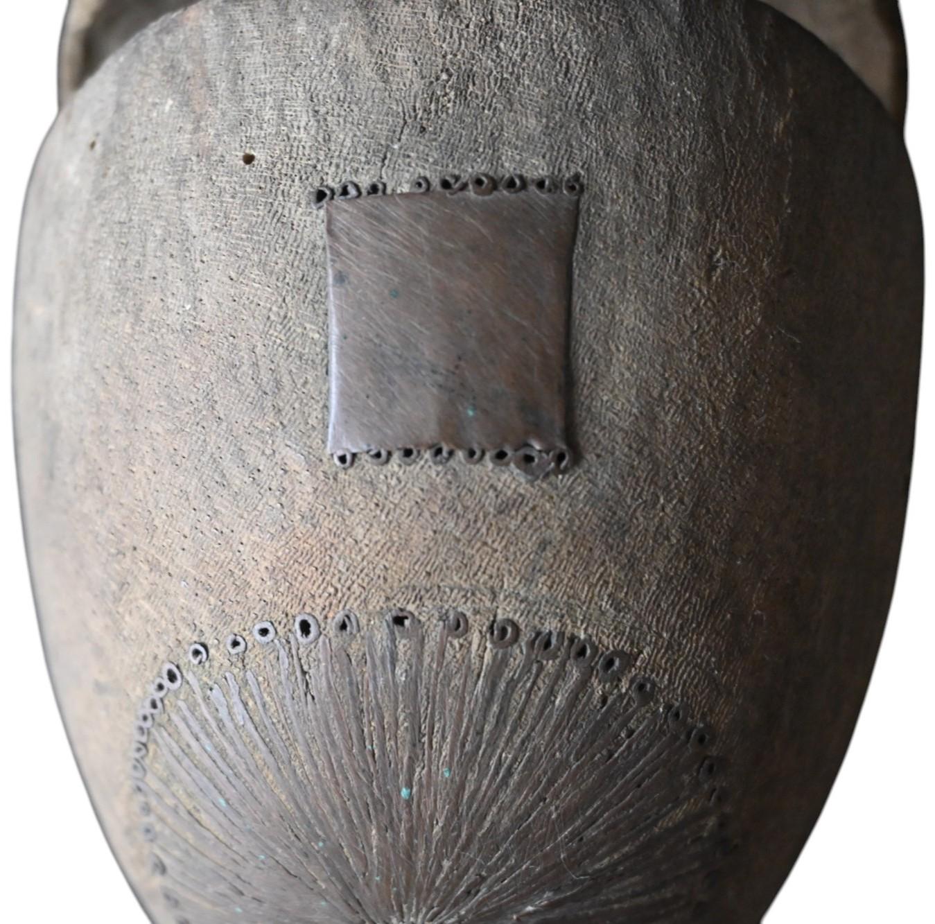 Copper Tutsi Archer Bracelet (arm Guard) Rwanda, Early 20th Century For Sale