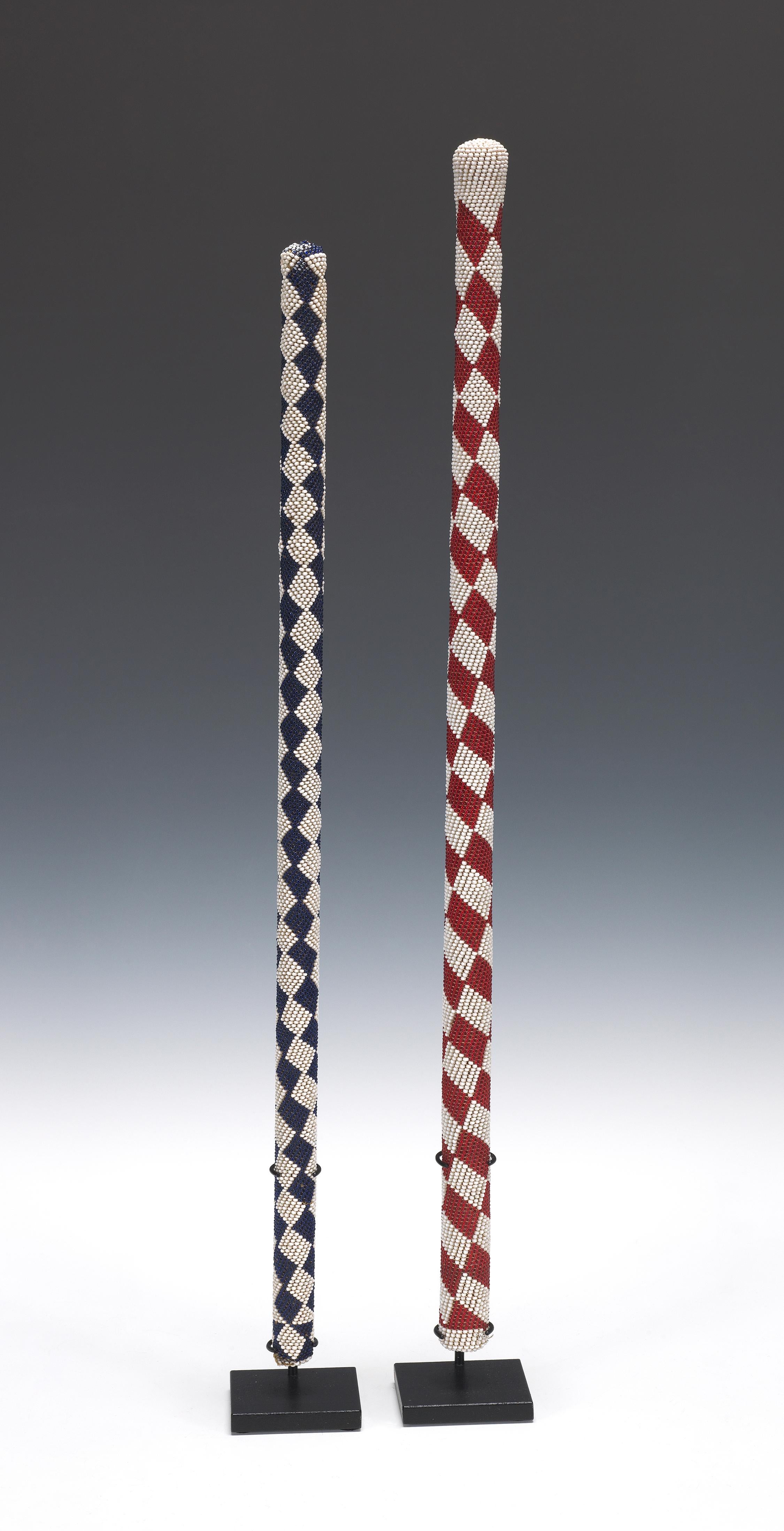 Bastones Tutsi Beaded Prestige Ruandés en venta
