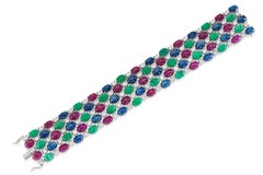 Pulsera Tutti Frutti Cabujón Multi-Gemas