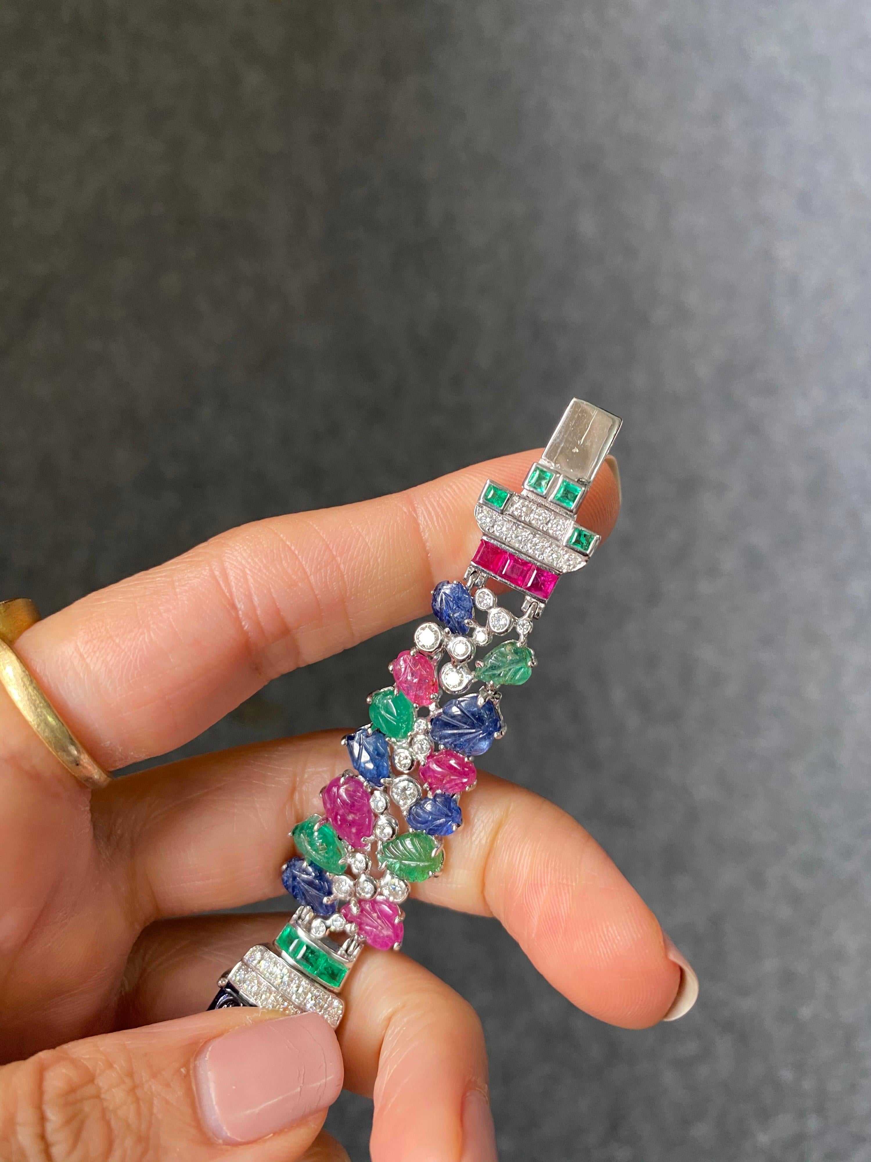 cartier tutti frutti bracelet