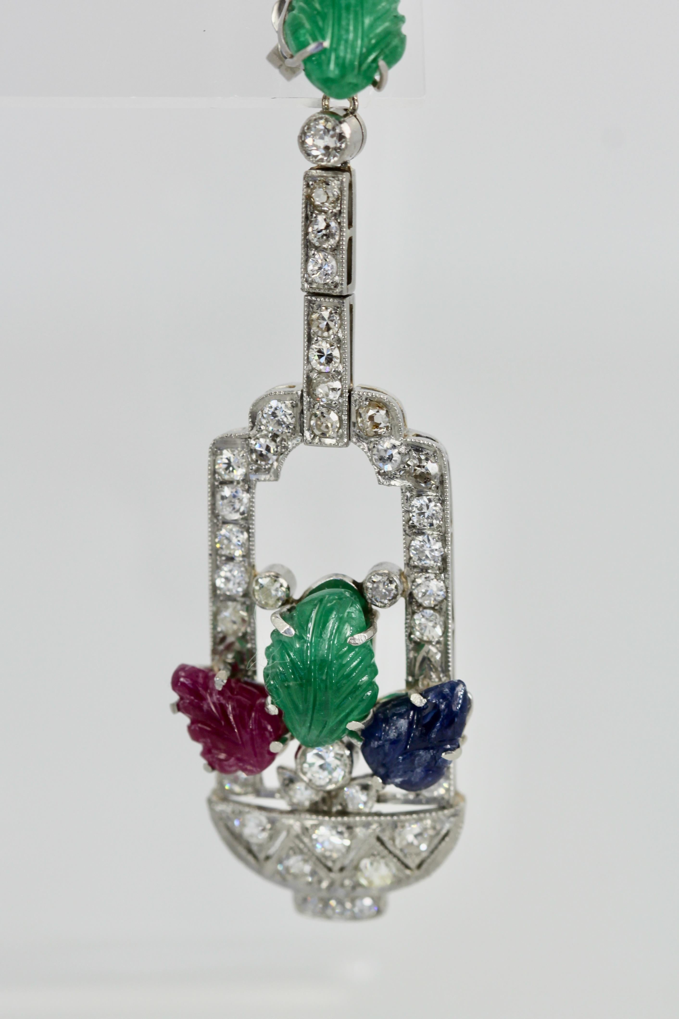 tutti frutti earrings
