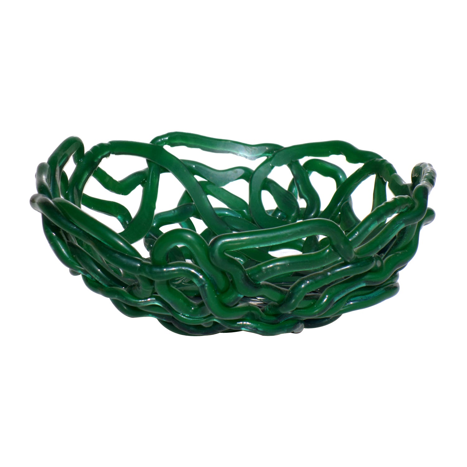 "Tutti Frutti" Gaetano Pesce Fish Design Green Resin Bowl