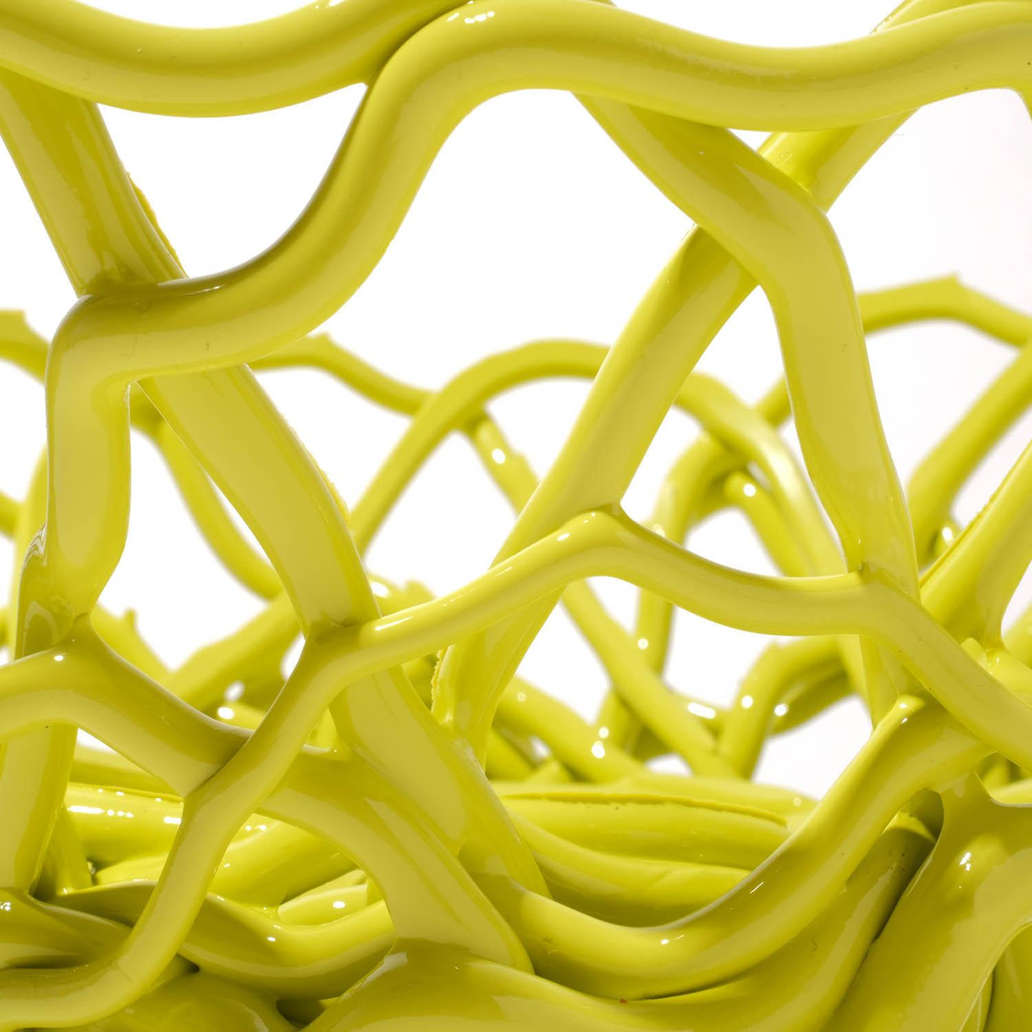 Gaetano Pesce Tutti Frutti II Basket XXL Resin Fluo Yellow For Sale 3