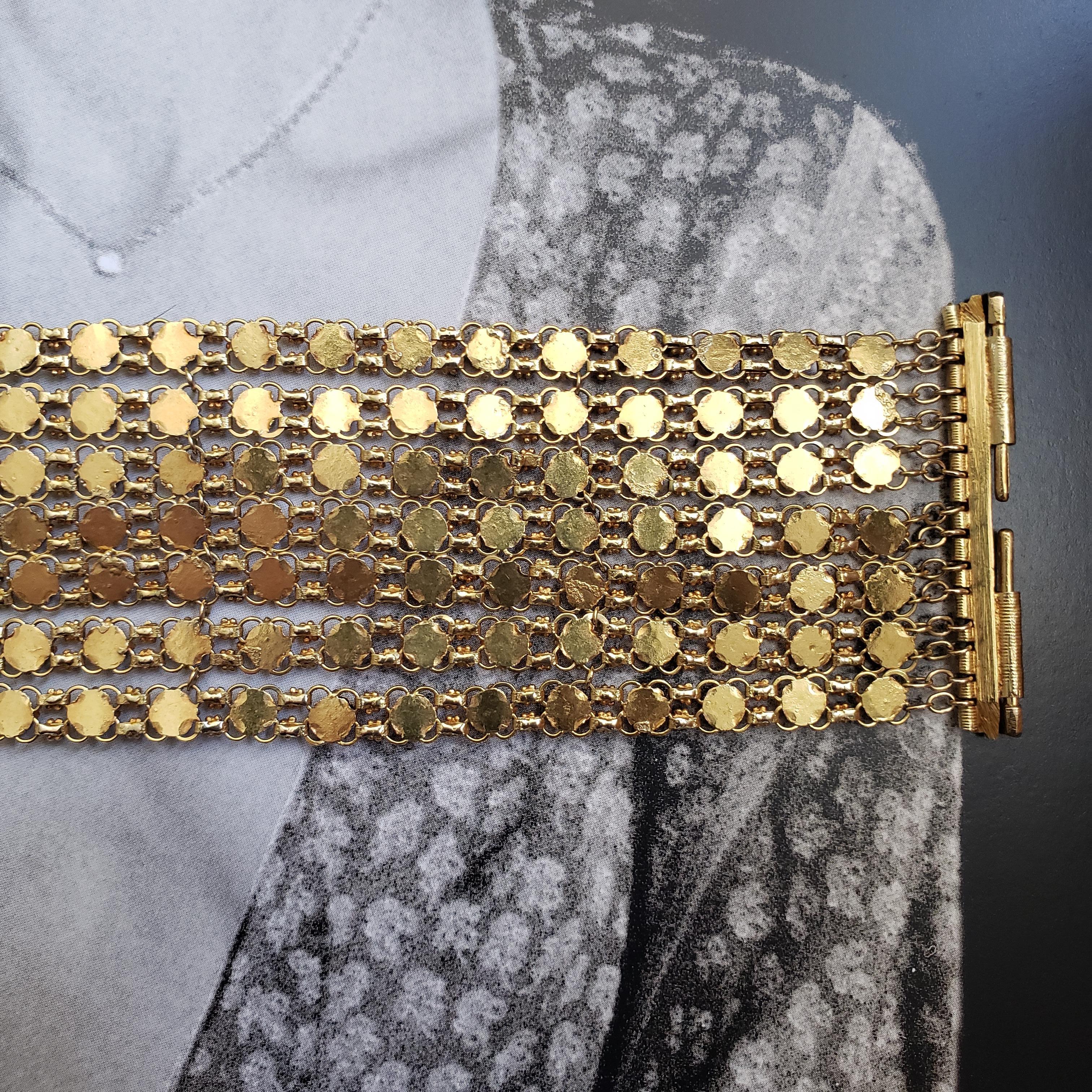 Tutti Frutti Rubini Zaffiri Smeraldi Diam  Bracciale realizzato in oro giallo 20 carati in vendita 11