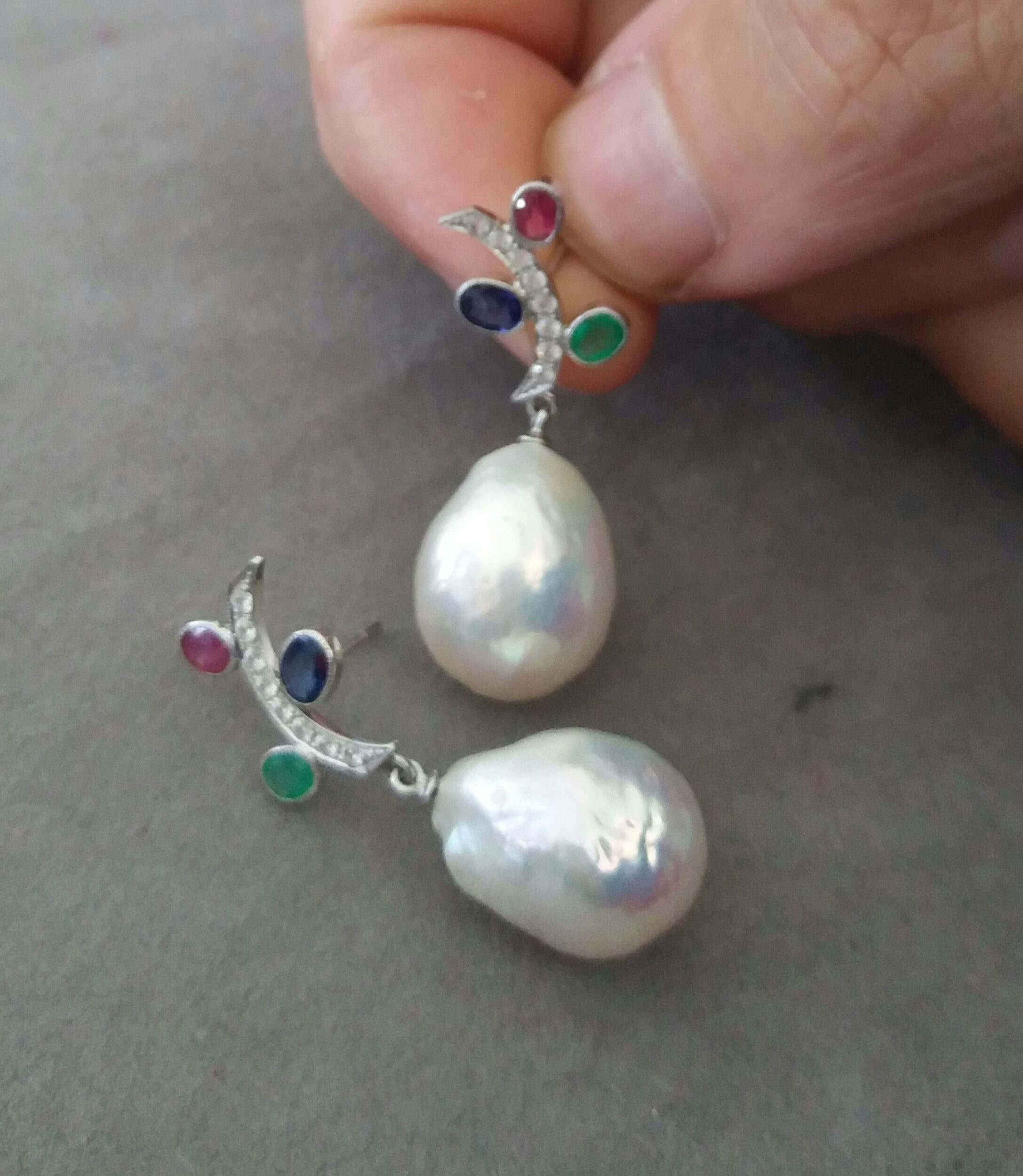 antique pearl earrings