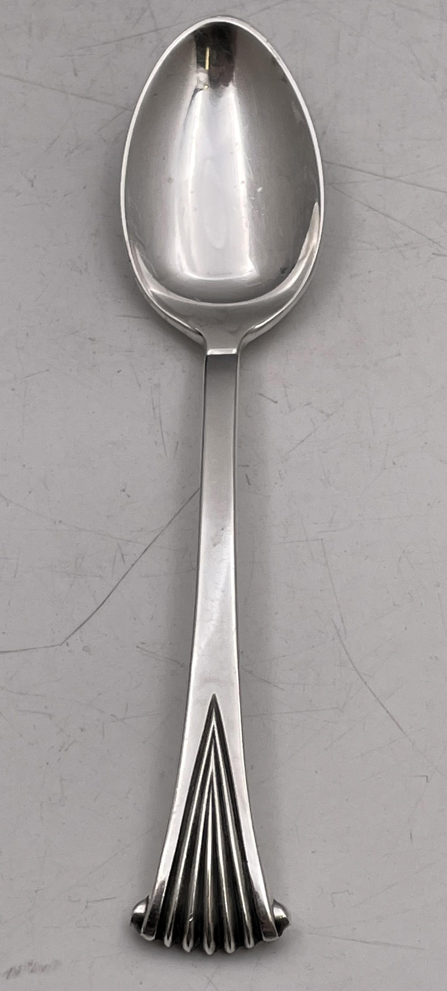 Tuttle Sterling Silver Onslow 60-Piece Flatware Set for 12 Mid-Century Modern 5