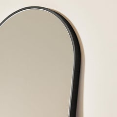 Tutto Sesto Round Black Ash Mirror