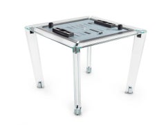 Tuttuno Backgammon, Contemporary Design Game Table by Impatia
