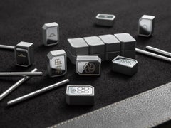 Tuttuno Mahjongg, Contemporary Design Game Table by Impatia