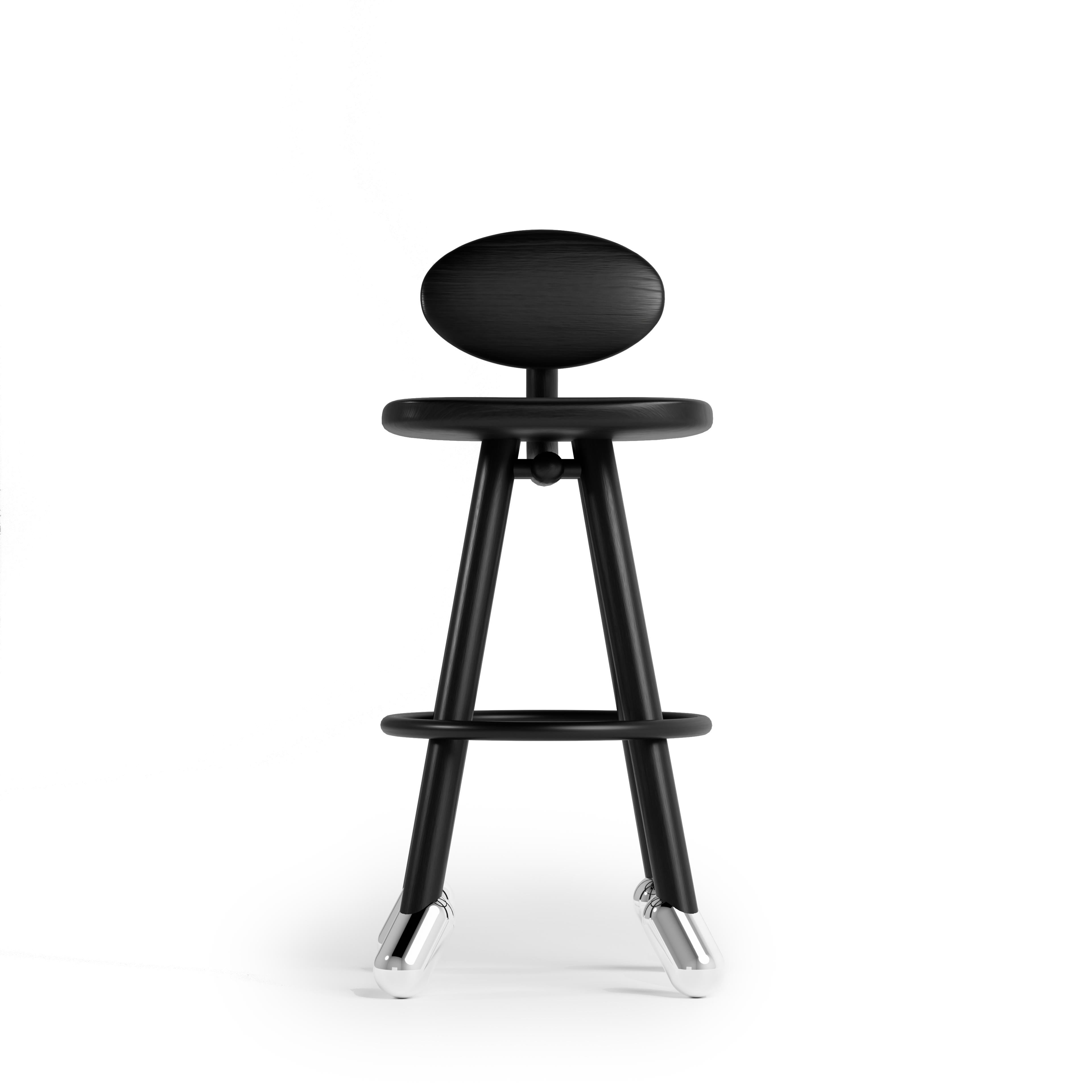 Tutu is not an ordinary stool. It was designed with a specific personality in mind, one that exudes elegance and grace. As a sister piece of the Walky Chair, Tutu was inspired by the figure of a ballerina.

We visualized that a stool that is tall